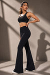 Viva Nylon Flare Pants - Black (Women)