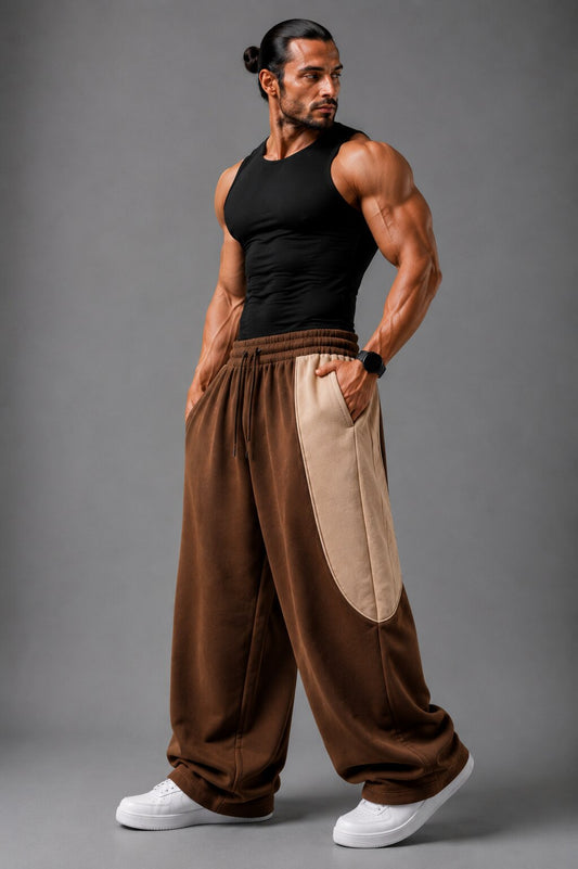 Devil Relaxed Fit Cotton Track Pants (Men)