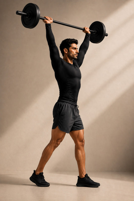 Nova Full Sleeve Compression T-Shirt - Black (Men)