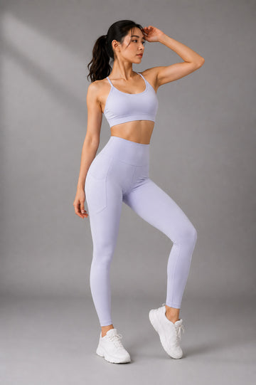 Movaa Essential Nylon Legging - Pearl Grey (Women)