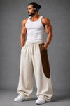 Devil Relaxed Fit Cotton Track Pants (Men)