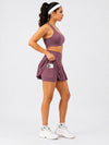 Flyte Nylon Dual Layer Skorts - Dusty Rose (Women)