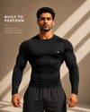 Nova Full Sleeve Compression T-Shirt - Black (Men)