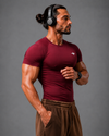 Phantom Compression T-Shirt - Maroon (Men)