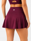 Flyte Nylon Dual Layer Skorts - Wine (Women)