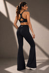 Viva Nylon Flare Pants - Black (Women)
