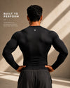 Nova Full Sleeve Compression T-Shirt - Black (Men)