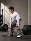 Legacy Relaxed Fit Cotton Track Pants - Grey (Men)
