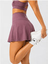 Flyte Nylon Dual Layer Skorts - Dusty Rose (Women)