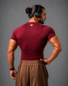 Phantom Compression T-Shirt - Maroon (Men)