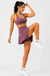 Flyte Nylon Dual Layer Skorts - Dusty Rose (Women)