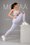 Movaa Essential Nylon Legging - Pearl Grey (Women)
