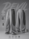 Devil Relaxed Fit Cotton Track Pants (Men)