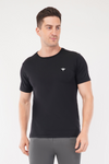 Drift Regular Fit Cotton T-Shirt - Black (Men)