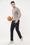 Nova Full Sleeve Compression T-Shirt - Grey (Men)