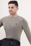 Nova Full Sleeve Compression T-Shirt - Grey (Men)