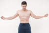 Flex Cotton Training Shorts - Navy Blue (Men)