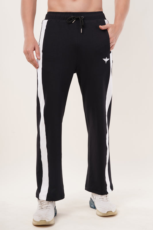 Men's Essential Stripe lower (Black)