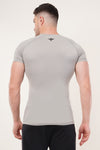 Men's Compression T-Shirt (Steel Grey)