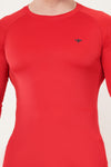 Men's Compression Long Sleeve (Red)