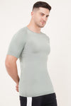 Men's Compression T-Shirt (Pastel Green)