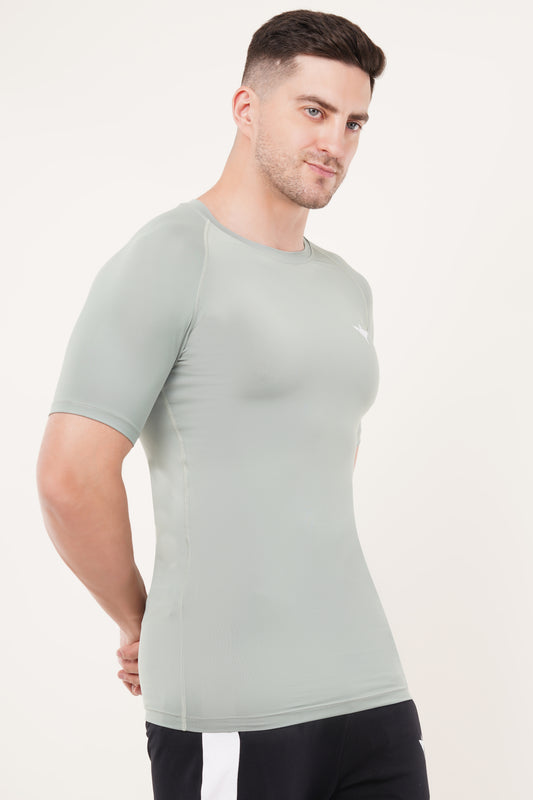 Men's Compression T-Shirt (Pastel Green)