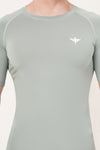 Men's Compression T-Shirt (Pastel Green)