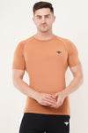 Men's Compression T-Shirt (Peach)