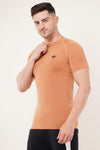 Men's Compression T-Shirt (Peach)