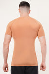 Men's Compression T-Shirt (Peach)
