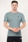 Men's Compression T-Shirt (Teel Green)
