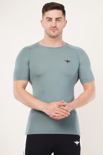 Men's Compression T-Shirt (Teel Green)
