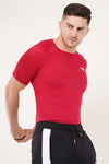Men's Compression T-Shirt (Red)
