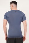 Men's Compression T-Shirt (Slate Blue)
