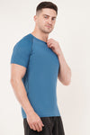 Men's Compression T-Shirt (Blue)