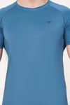 Men's Compression T-Shirt (Blue)