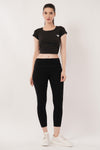 Women's Padded Wing Mesh Top