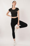 Women's Padded Wing Mesh Top
