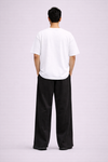 Lift Relaxed Fit Cotton Track Pants - Black (Men)