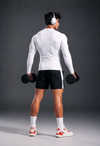 Nova Full Sleeve Compression T-Shirt - White (Men)