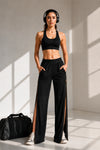 Kairo Dance Cut Cotton Pants - Navy Blue (Women)