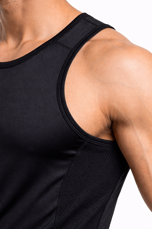 Indian Hawk Men’s Black Performance Tank Top