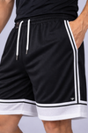 Loop Relaxed Fit Cotton Shorts - Black (Men)