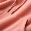 Forge Sleeveless Oversized Cotton Hoodie - Peach (Men)