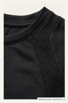 Rebel Performance Nylon T-Shirt - Black (Men)