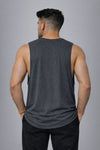Zenith Sleeveless Tank Top - Charcoal Grey (Men)
