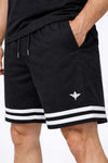 Hype Relaxed Fit Cotton Shorts - Black (Men)