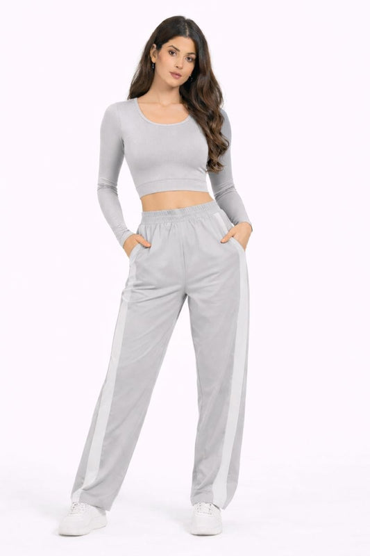 INDIAN HAWK FlexFit Women’s Long Sleeve Crop Tank Top