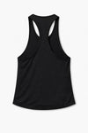 Lifted Deepcut Cotton Gym Tank Top - Black (Men)