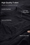 Cosmo Oversized Cotton T-Shirt - Black (Men)